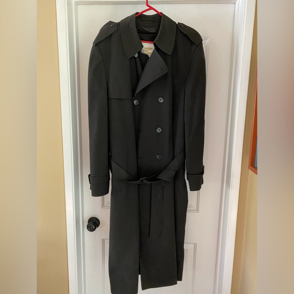 London Fog Long Rain Coat